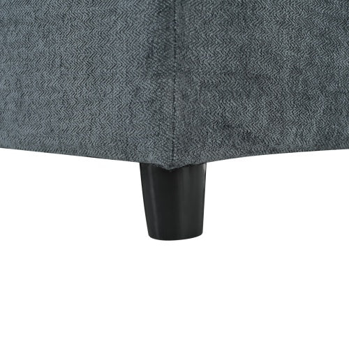 115.5 Modular Deep Gray Sectional Sofa pulchranaturals