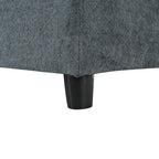 115.5 Modular Deep Gray Sectional Sofa pulchranaturals