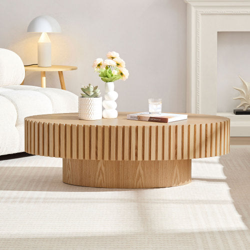 Modern Handmade Drum Table pulchranaturals