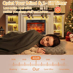 72" LED Lights Electric Fireplace with Mantel, Fireplace TV Stand for 80 Inch TV, Entertainment Center with Red, Customized Ds. Store