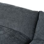 115.5 Modular Deep Gray Sectional Sofa pulchranaturals